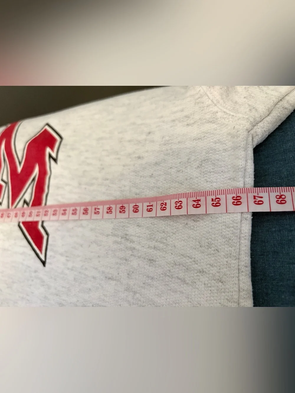 Vintage 90s Bulletin Athletic Team Canada Hockey Crewneck Sweatshirt Large Grey - Picture 8 of 13